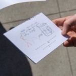 Des petits dessins pour trouver des marques. Ici, c'est "Bounce Fabric Softener", qui nous donne 2 lettres de l'énigme à résoudre...