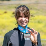 Laetitia toute fière de sa médaille !