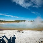La « Rainbow Pool » dans le « Black Sand Basin ».