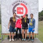 Nos champions sur le podium.